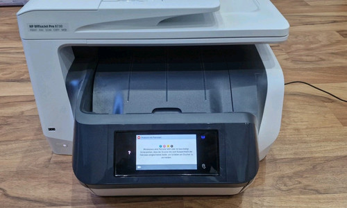 HP OfficeJet Pro 8730 Tintenstrahl-Multifunktionsdrucker All In One Drucker - Bild 2 von 9