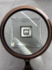 Geiger Edelmetalle 1 oz Silver Bar 999 AG In Assay Capsule Rose Gold Toning