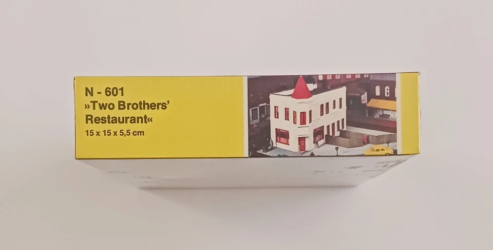 HELJAN CON-COR N SCALE TWO BROTHERS RESTAURANT # 601 - Image 3 of 3