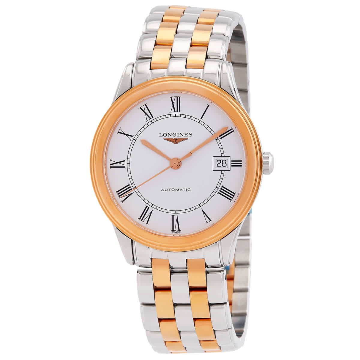 Longines Flagship Automatic White Dial Men's Watch L48743917