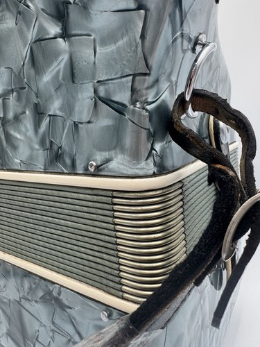 Vintage Del Monti 120 Bass Accordion L 852/249 – Made in Italy - Full-Sized! - Picture 13 of 24