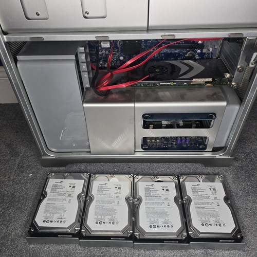 Apple Mac Pro 2007 4TB Hard Drive Few Other Upgrades With Box No Cables - Afbeelding 5 van 11