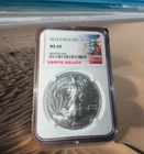 Photo of a 2014 American Silver Eagle from an eBay listing that sold on Jul 22, 2026