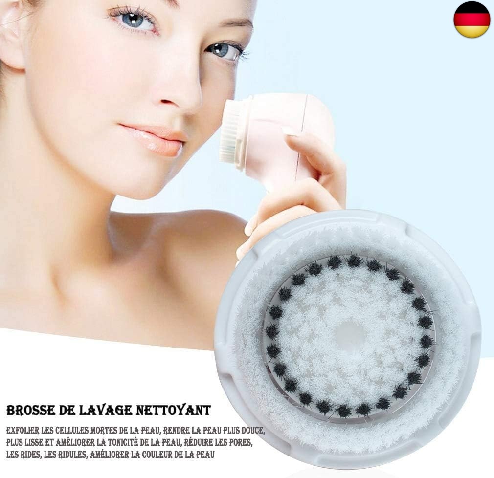 Poweka Ersatzbürstenköpfe für Clariso-nic MIA und MIA 2 PRO PLUS Ge