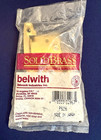 Belwith Vintage Cabinet Hinges Sealed NOS Solid BRASS Japan 3"