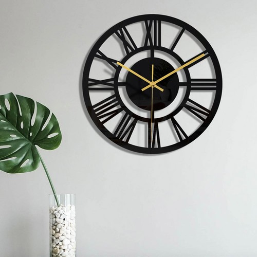 Timeless Vintage Modern Wall Clock for Living Room Decor 30CM Diameter - Picture 7 of 8