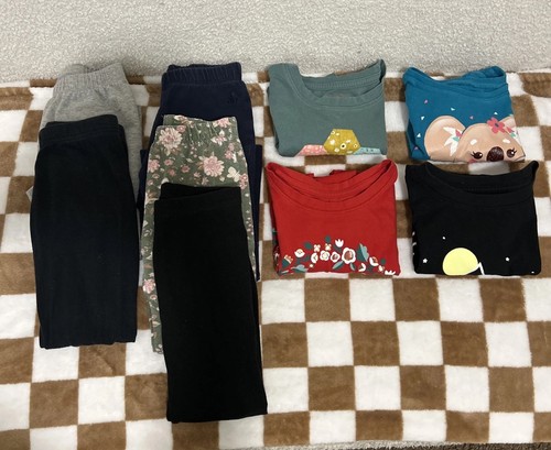Lot of 9 Girls Clothes 3T-4T Bundle Shirts and leggings Good Condition - Picture 2 of 23