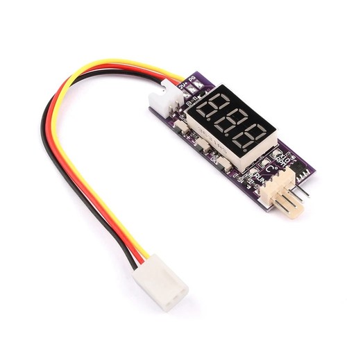 DC 12V 4-Draht-PWM-LüFtertemperaturregler, Temperaturgeschwindigkeit, Digit8657 - Bild 10 von 10