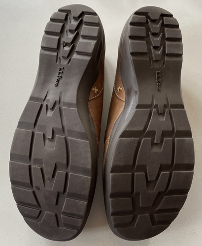L.L. BEAN Women's Tan Mary Jane Leather Walking Shoes Flats 293401 Size: 9M - Picture 6 of 14