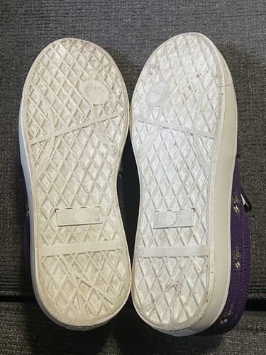 Minnesota Vikings Canvas Sneakers Vikings LOGO Print Women’s Size 9 - Picture 7 of 9