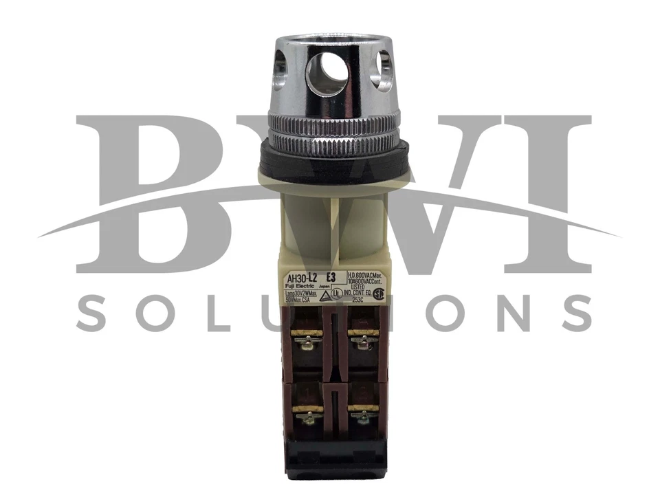 NUEVO Fuji Eléctrico AH30-L2W22E3 30mm Pulsador 30V Lámpara LED AH30L2W22E3 Foto 4 de 4