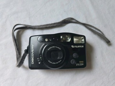 Fujifilm Discovery 270 Zoom Date Point & Shoot 35mm Film Camera - Tested