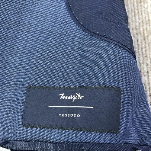 Banana Republic Blazer Mens 38S Blue Slim Fit Wool Two Button Double Vent Lined - Picture 14 of 19