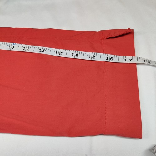 Weekend Max Mara 3/4 Sleeve Cotton Poplin Button Up Blouse 42 Coral Pink  - Bild 11 von 12