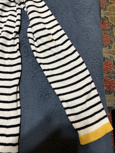 HANNA ANDERSSON Girl’s Striped Long Sleeve Heart DRESS Size EU 160 (14Y-16Y) - Picture 5 of 6