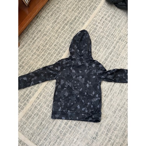 Under Armour Hoodie Pullover Camo Print Activewear Top Kids Size - Picture 2 of 2