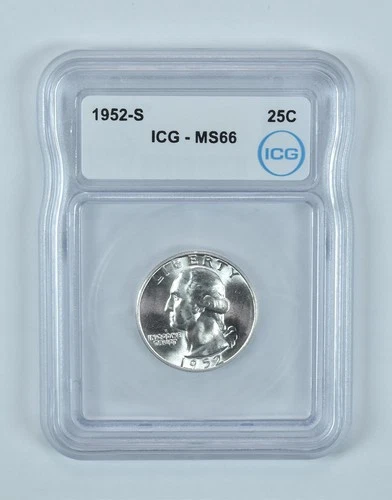 1952-S Washington Quarter MS66 ICG *9977