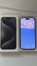 Apple iPhone 15 Pro 128GB Black Titanium – Unlocked – Excellent Condition