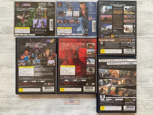 SONY PS 1 2 Time Crisis & Project Titan & Red Dead Revolver & Tsukiyo ni Saraba - Picture 2 of 14