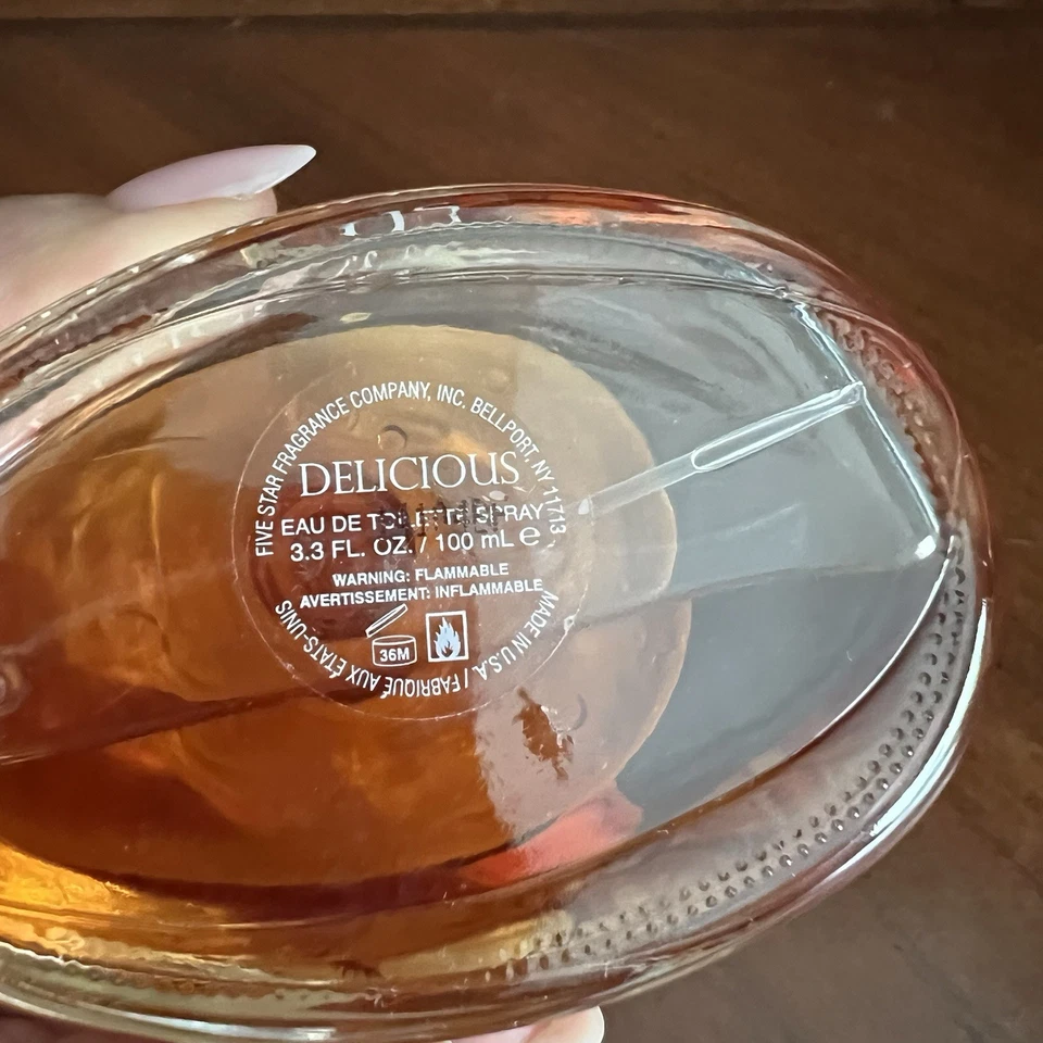 Auténtico perfume Delicious Beverly Hills 3,3 oz/100 ml EDT raro. Foto 4 de 4