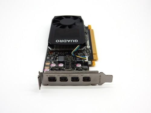 HP NVIDIA Quadro P1000 4GB GDDR5 4x mDP Low Profile Graphics Card 4x miniDP - Picture 2 of 5
