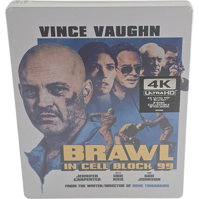 Brawl In Cell Block 99: 4K Ultra HD + Blu-ray SteelBook Vince Vaughn Region A