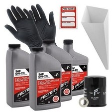 Factory Racing Parts 0W-20 3.5qt Oil Change Kit fits Honda Civic CR-V Fit HR-V 38.85 per gallon