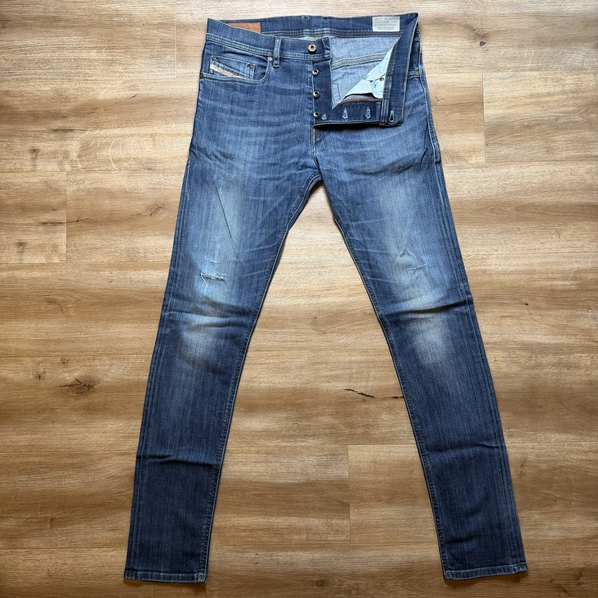 Diesel Tepphar Slim Jeans for Men for sale - eBay