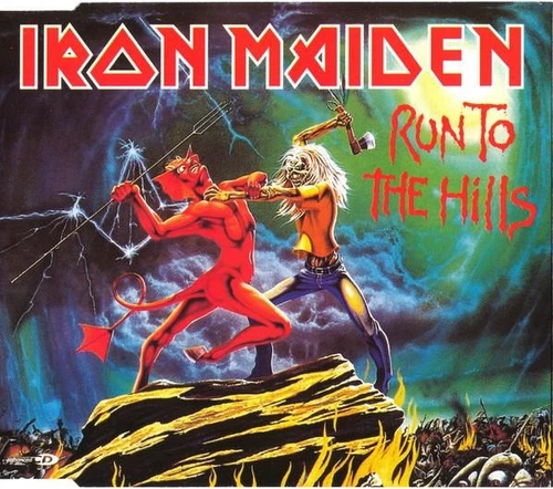 Iron Maiden Run To The Hills CD Europe EMI 2002 Avec CDROM Vidéo De Run To