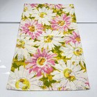 vintage pepperell pillowcase standard pink floral daisy blend y2k 90s 80s usa