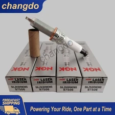 4PCS NGK 97506 Laser Iridium Spark Plugs For BMW 12120039664 97506 SILZKBR8D8S