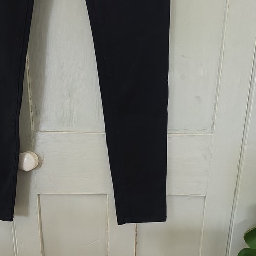 Karl Lagerfeld Black Skinny Stretch Jeans Size 10/12? L31 Excellent - Picture 4 of 11