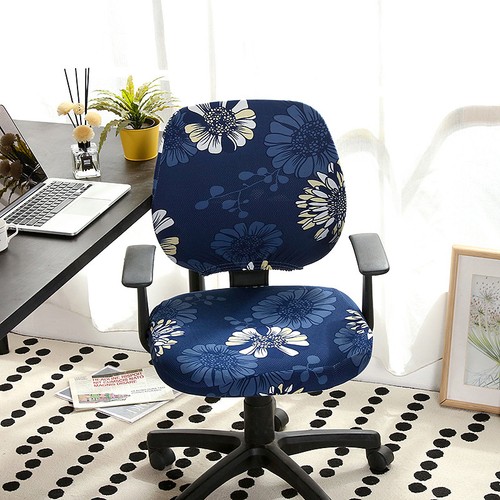 Office Split Chair Cover Stretch Computer Seat Cover Slipcover/Elastic Protector - Picture 27 of 36