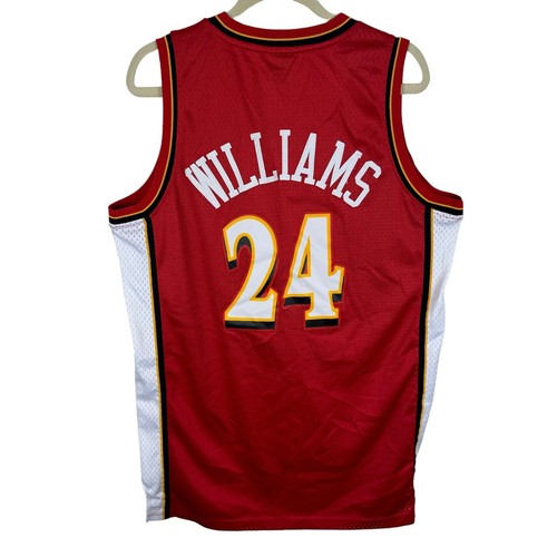 Camiseta Reebok Vintage Atlanta Hawks NBA Marvin Williams 24 Sin Mangas Talla M +2 - Imagen 2 de 9