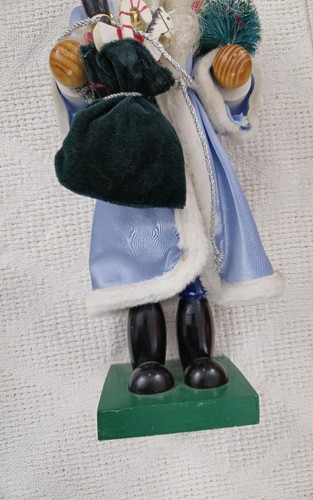 Seltener nicht mehr erhältlicher Kurt S. ADLER Vater Frost Nussknacker Weihnachten handgefertigt 15 Zoll! - Bild 5 von 18