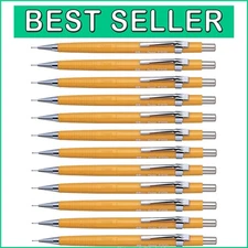 P209 Series 0.9mm Mechanical Pencil - 12 Pack with HB Refills in Orange