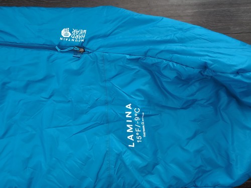 Sacco a pelo sintetico Mountain Hardwear Lamina -15F/-9C regolare campeggio blu LH - Foto 5 di 9