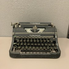 Underwood Champion Portable Typewriter Without Case Vintage AS IS READ thumbnail