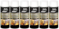 6 Deft Defthane Semi-Gloss Colorless Wood touch-up Polyurethane Spray 11.5oz