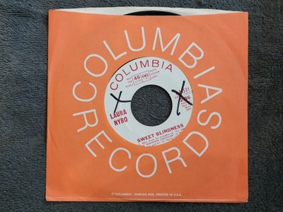 LAURA NYRO SWEET BLINDNESS ELI'S COMIN STONED WHITEL LABEL PROMO 4-44531 WLP