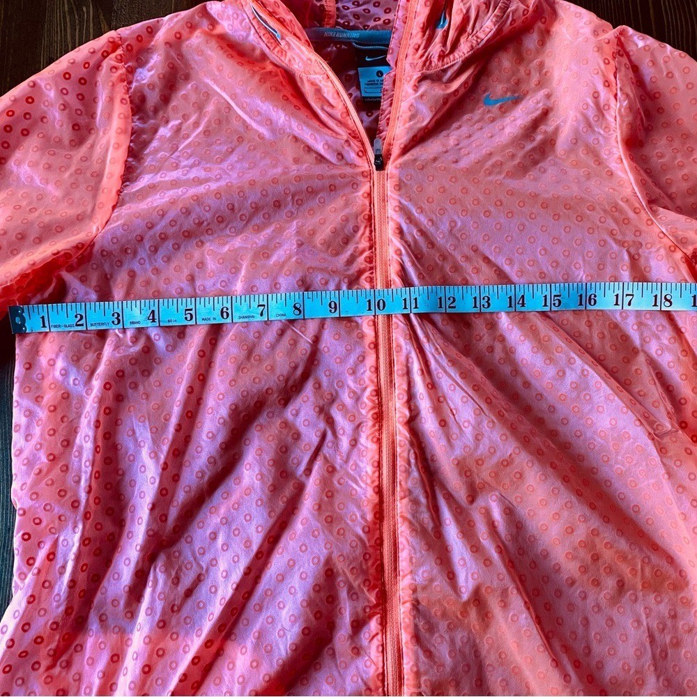 Nike Orange Dotted Running Jacket - image 7