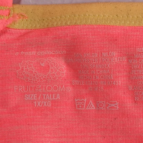 Lot of 6 Women’s XL Sports Bras Assorted Colors Stretch Comfort Various Brands - Picture 9 of 14