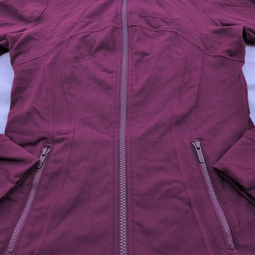 Lululemon Define Jacket Womens 6 Special Edition Regal Plum Full Zip Running - Picture 3 of 15