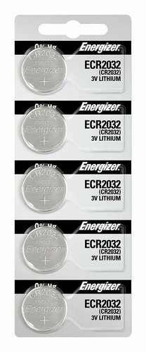 Lot of 2 PC ENERGIZER CR2032 WATCH BATTERIES 3V LITHIUM CR 2032 DL2032 BR2032 - Picture 2 of 3