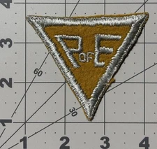 French Made WW 1 US Army Port of Embarkation Wool Patch Inv# K1512