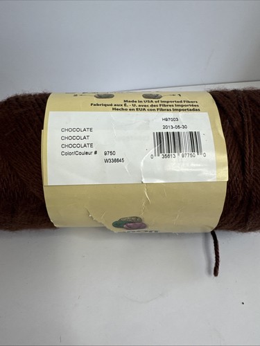 Mix Used Lot  Yarn Bundle Caron Red heart  Mixed Lot Chocolate Claret - Picture 12 of 15