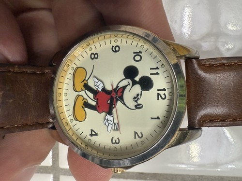 Seiko (Disney) MUD‑942 Mickey Mouse Watch – Working, New Battery Installed