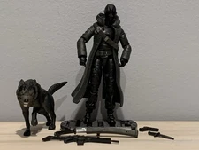 G.I. Joe ROC 3.75" Paris Pursuit Snake-Eyes v44 Black Timber Loose Complete