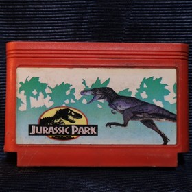 JURASSIC PARK  Famiclone Pegasus cartridge 8bit Famicom 60pin Nes Game Dendy 90s
