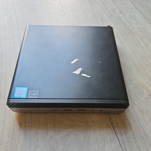 HP ProDesk 600 G3 Mini PC. i5-7500T@2.70GHz. 8GB RAM, 500gb hdd. Win 10 Pro - Afbeelding 1 van 6